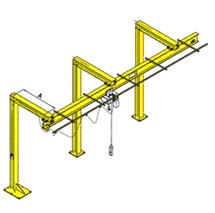 L型固定单轨吊